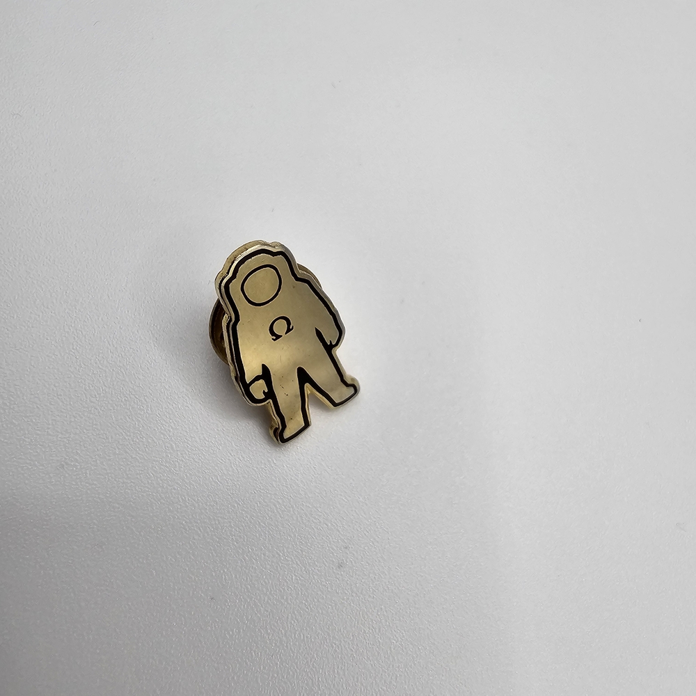 Gold Astronaut Pin